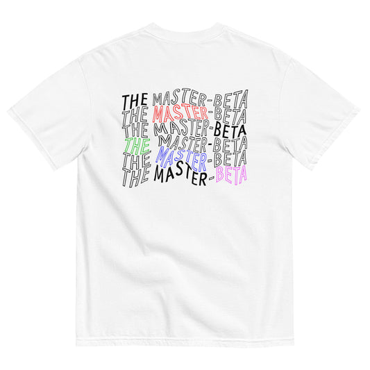 master-beta tee white