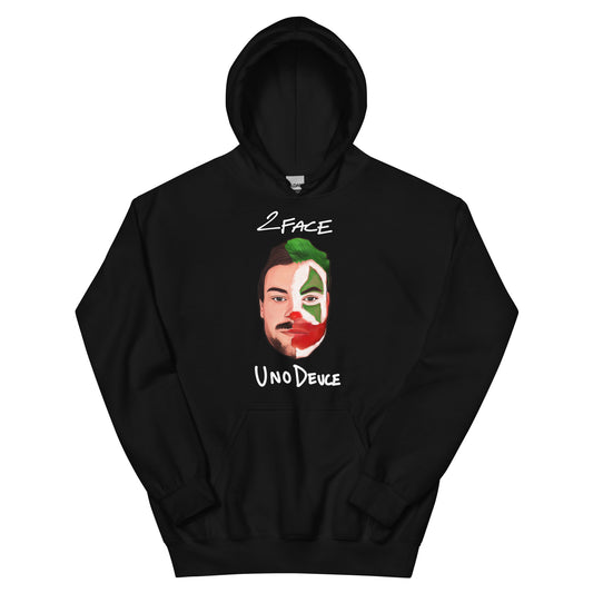 2 FACE HOODIE - DARK