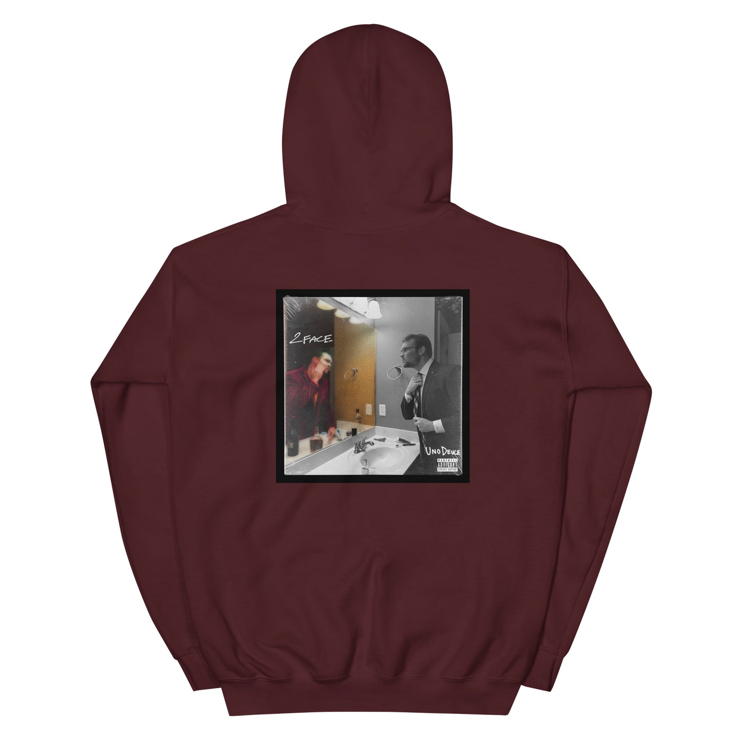 2 FACE HOODIE - DARK