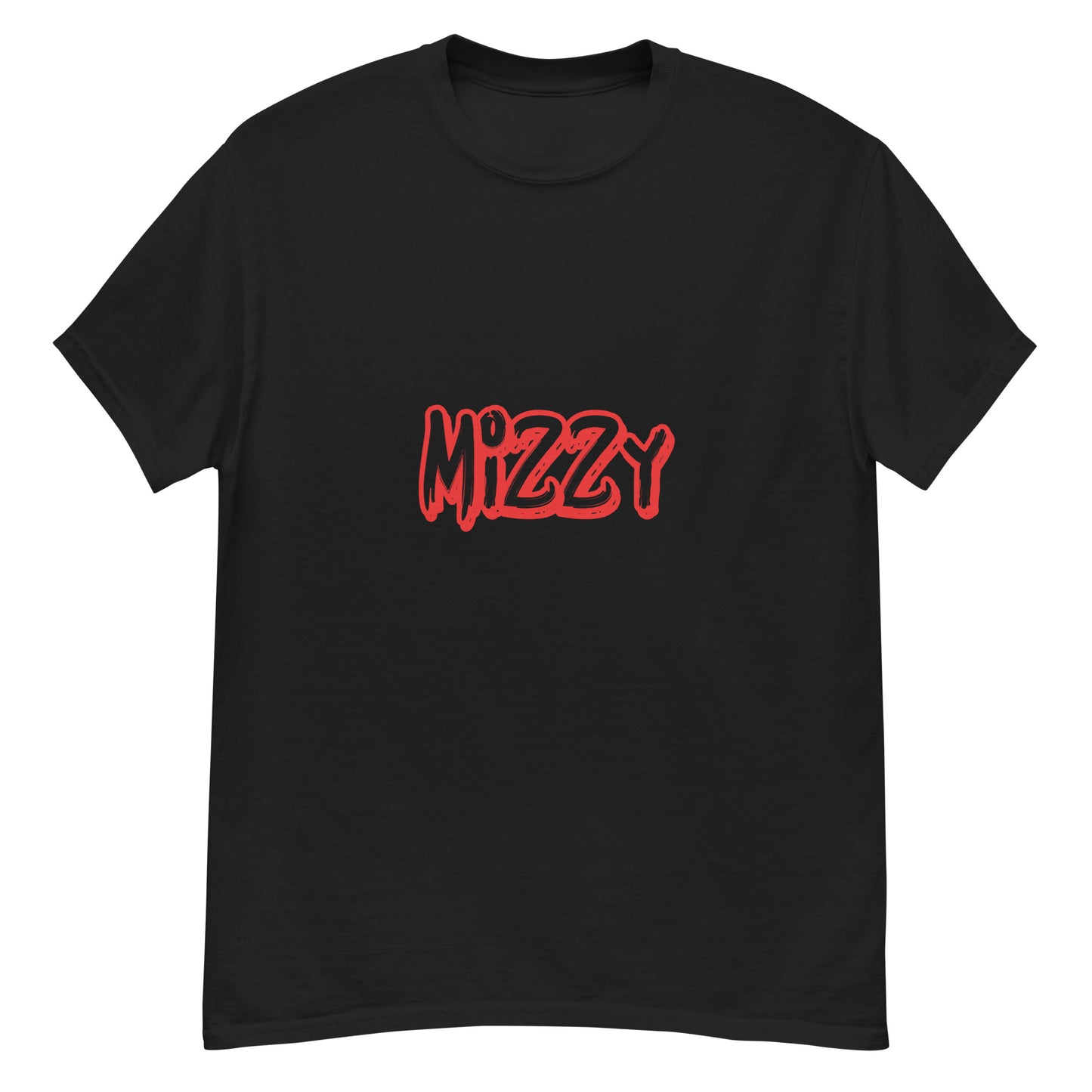 Mizzy Red Logo Tee