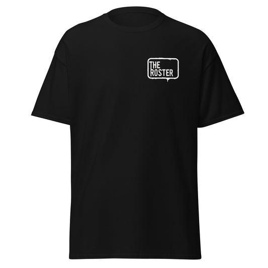 The Roster Dripping Logo Tee (Black)