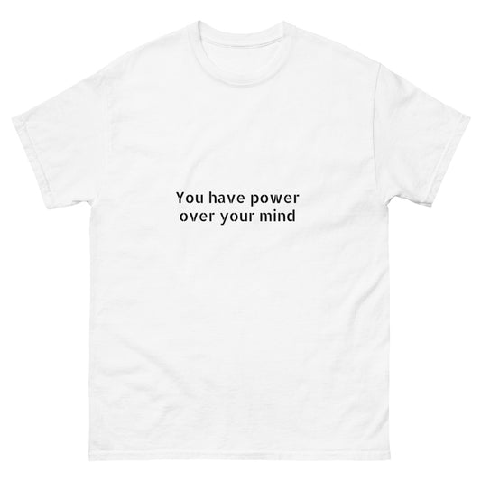 Marcus Aurelius “You have power over your mind" tee