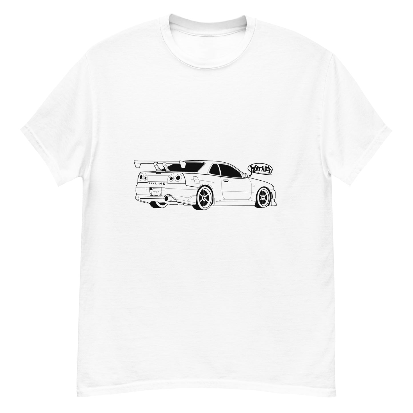 Mather Skyline Tee White