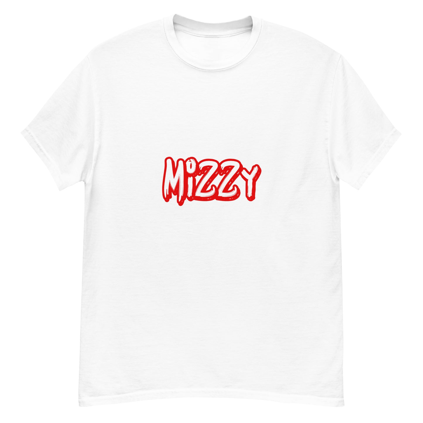 Mizzy Red Logo Tee