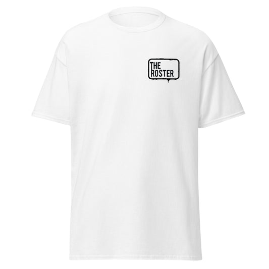 The Roster Dripping Logo Tee (White)