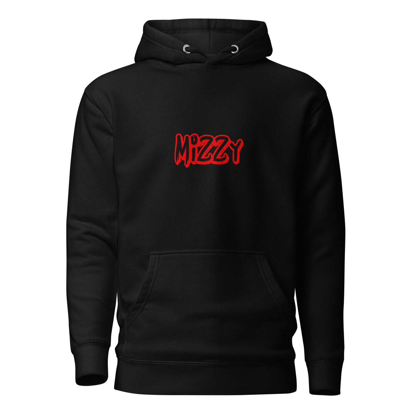 Mizzy Red Logo Hoodie