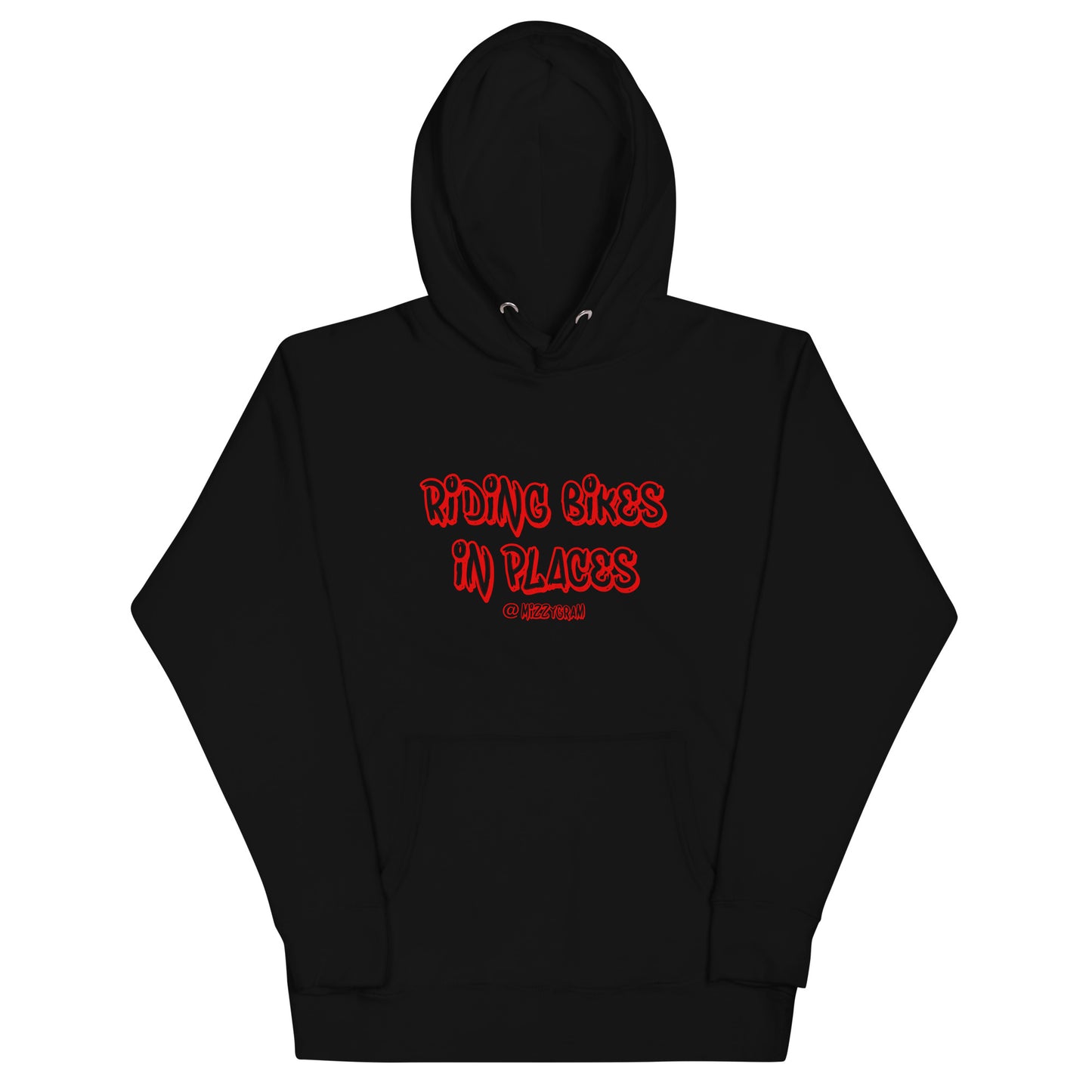 Mizzy Riding Bikes In Places Hoodie