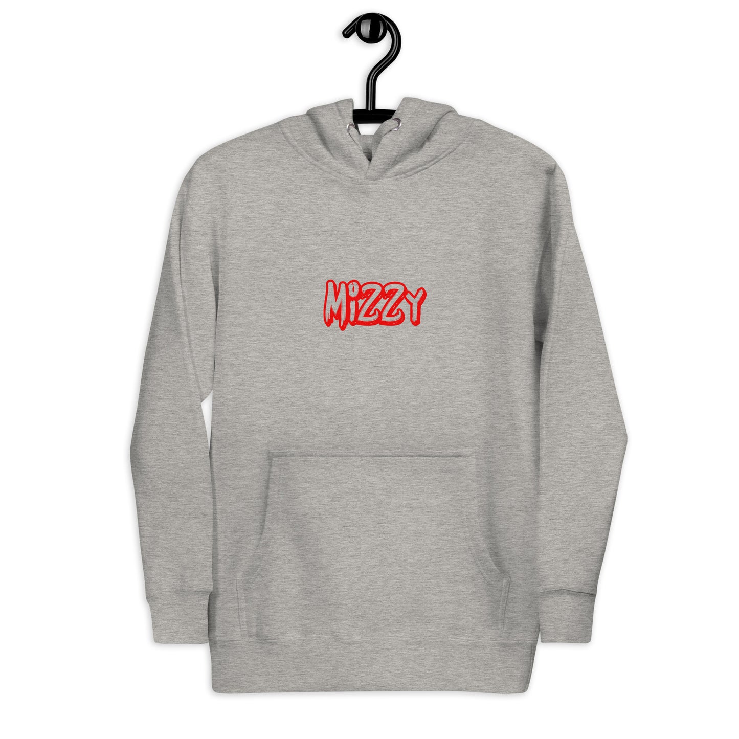 Mizzy Red Logo Hoodie