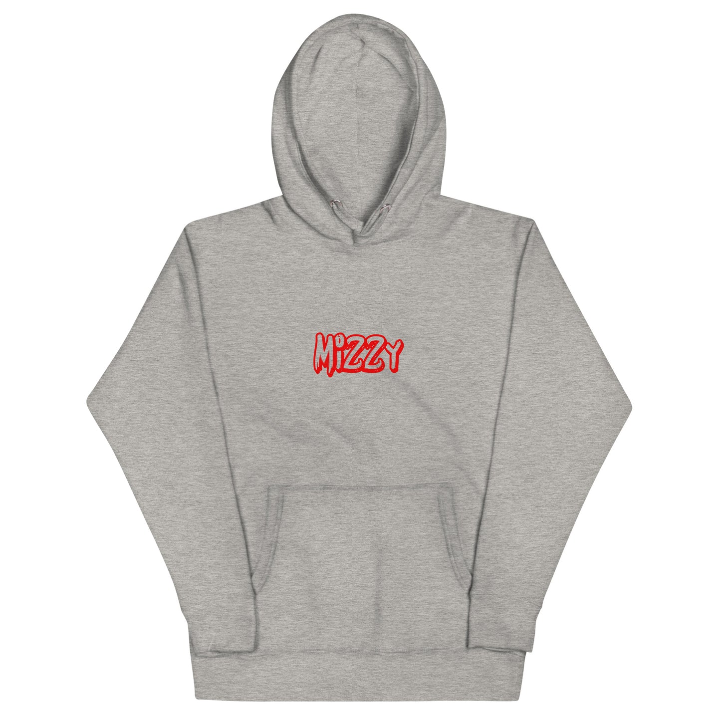 Mizzy Red Logo Hoodie