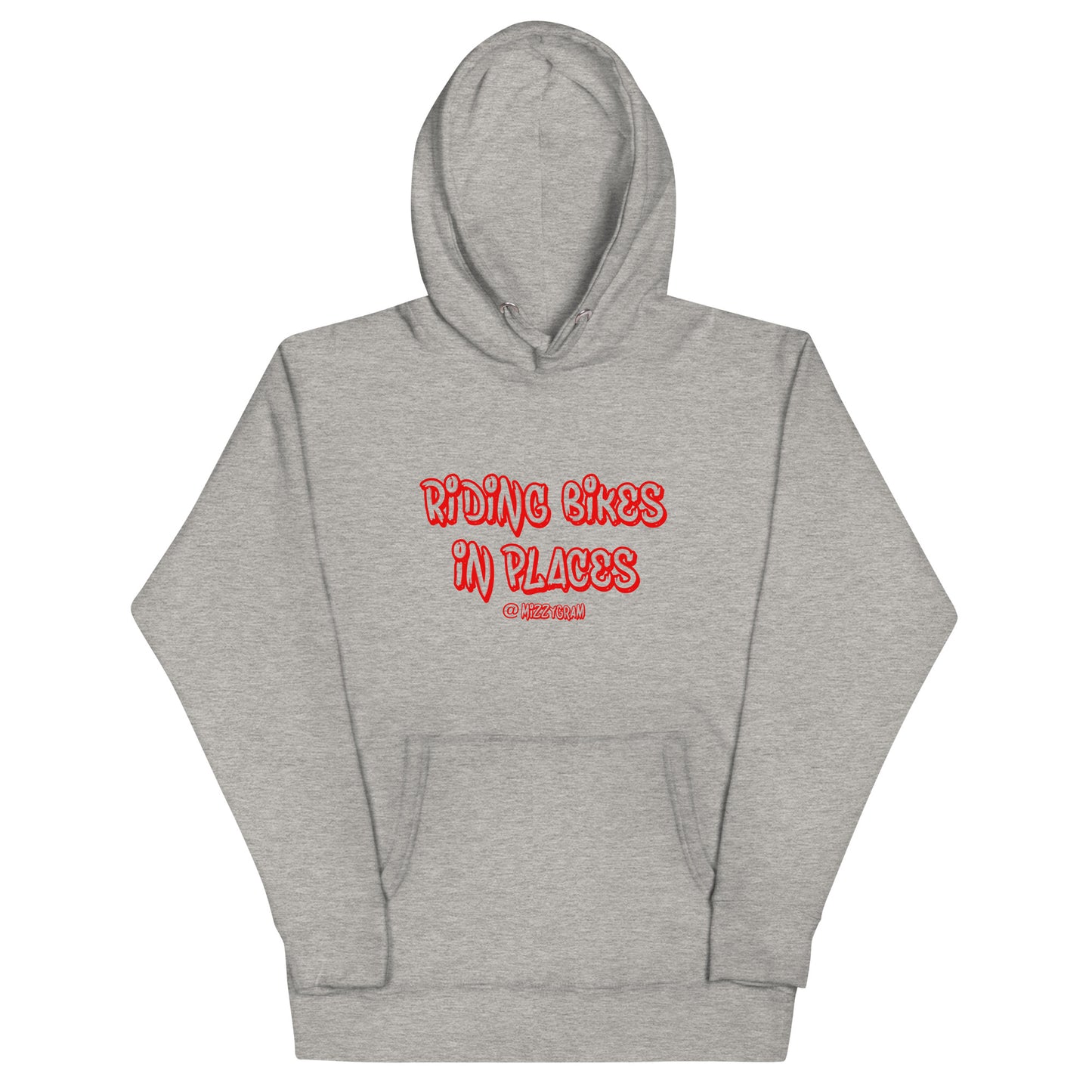 Mizzy Riding Bikes In Places Hoodie