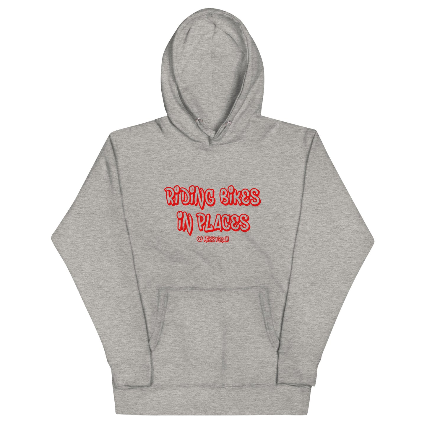 Mizzy Riding Bikes In Places Hoodie