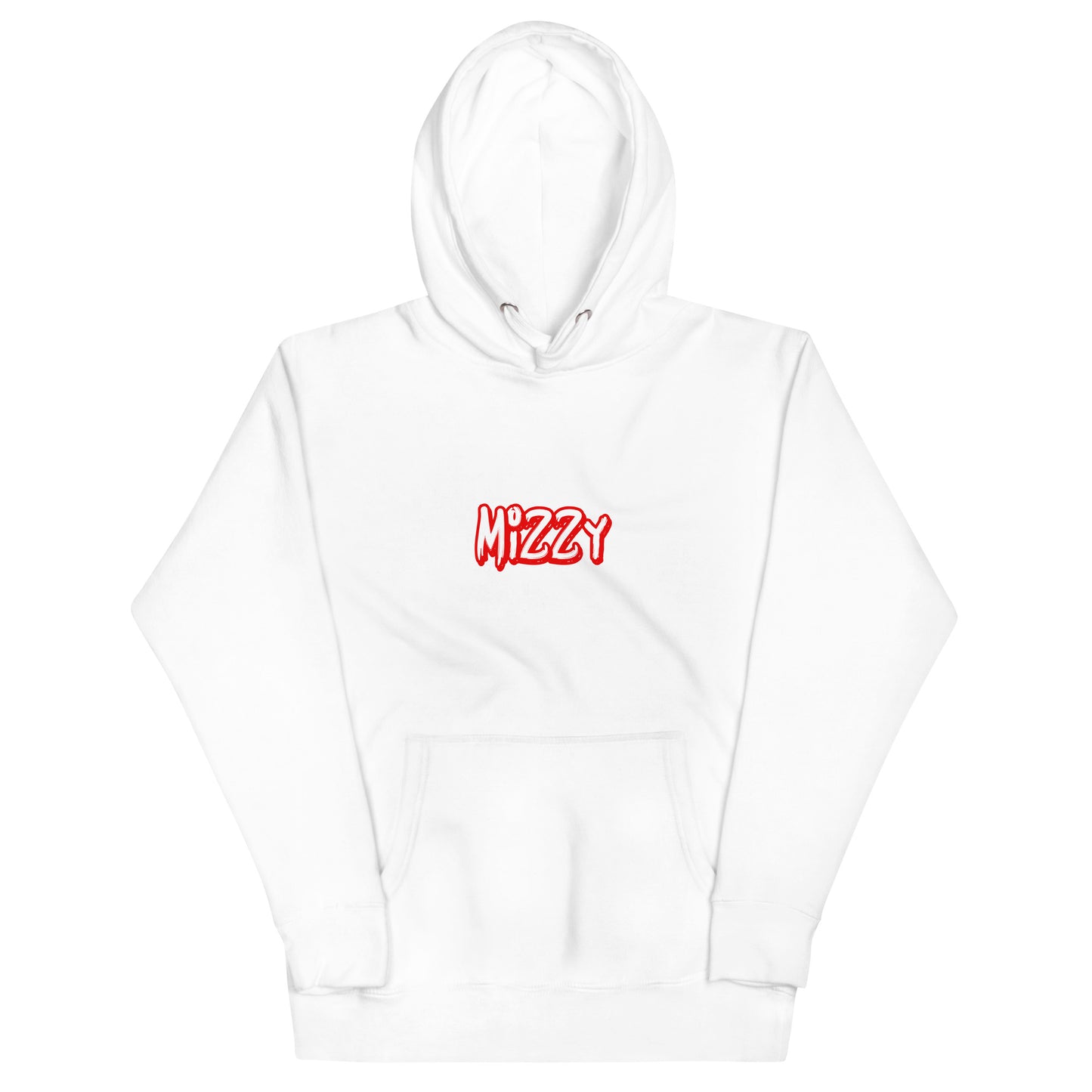 Mizzy Red Logo Hoodie