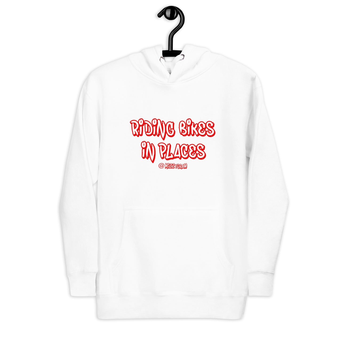 Mizzy Riding Bikes In Places Hoodie