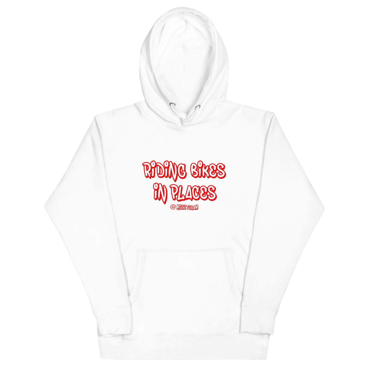 Mizzy Riding Bikes In Places Hoodie