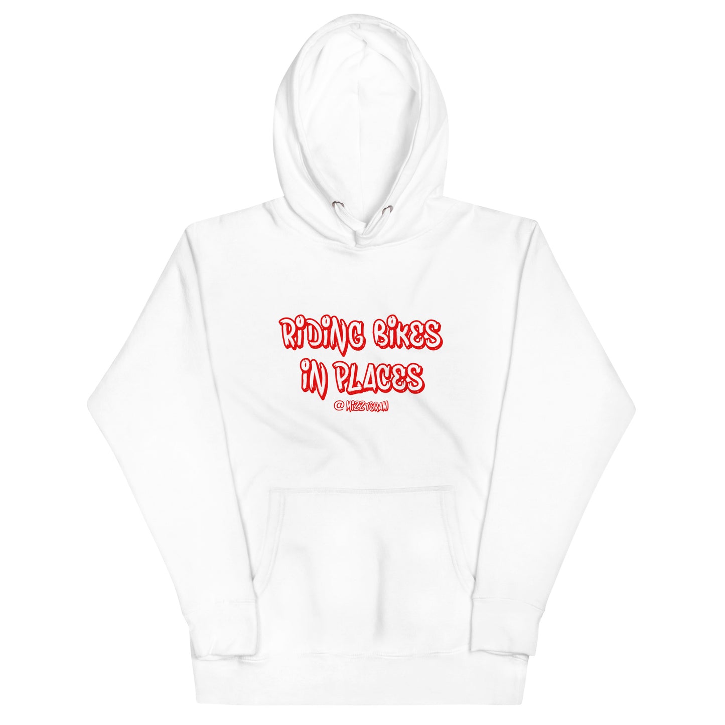 Mizzy Riding Bikes In Places Hoodie